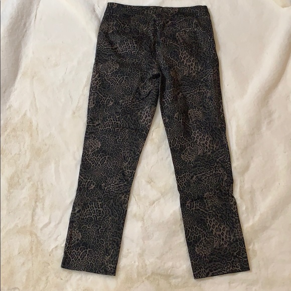 LAST CHANCE - NYDJ not your daughters jeans cheetah print pants - Picture 2 of 7